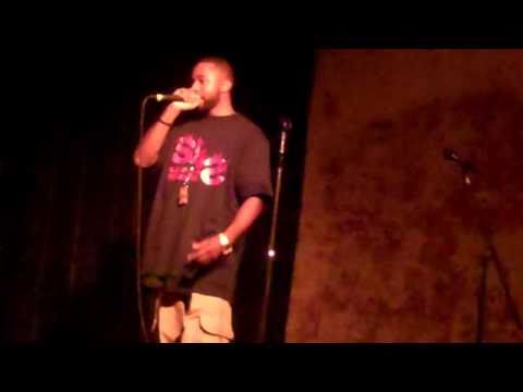WARD SKILLZ of Infamy Entertainment performs @ SPOKEN WORD, OPEN MIC event