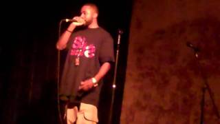 WARD SKILLZ of Infamy Entertainment performs @ SPOKEN WORD, OPEN MIC event