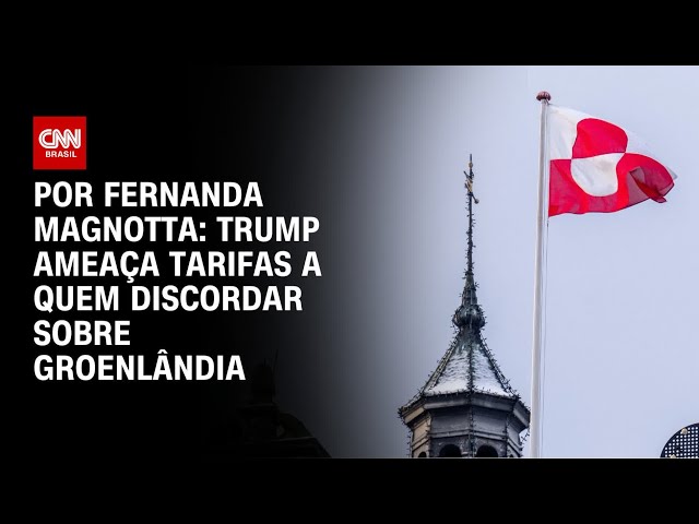 Análise: Trump ameaça tarifas a quem discordar sobre Groenlândia | CNN 360°