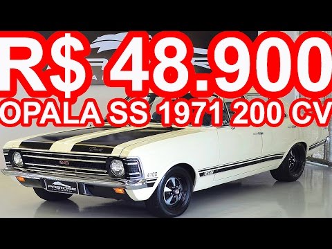 PASTORE R$ 48.900 Chevrolet Opala SS 1971 2+2 MT4 RWD 4.1 200 cv