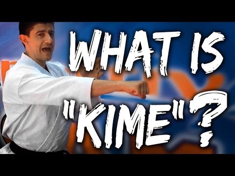 What is "Kime"? Dr. Lucio Maurino (World Karate Champion) Explains & Demonstrates