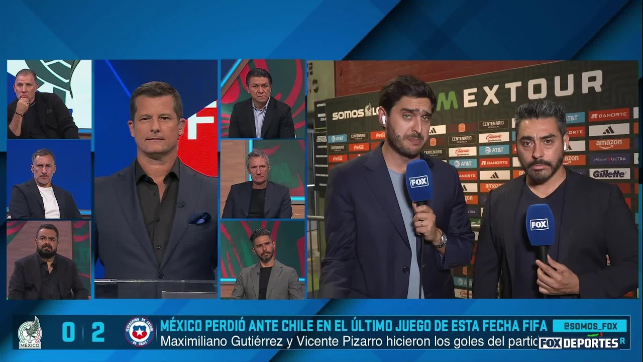 MÉXICO 0-2 CHILE, ¿qué sucede dentro de la SELECCIÓN MEXICANA? | Cuadro Titular