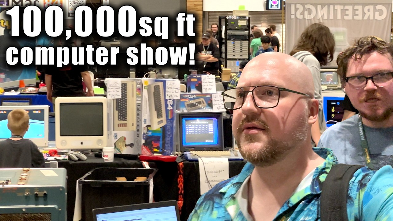 LGR Vlogs: 2026 Vintage Computer Festival Midwest