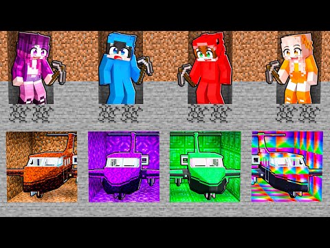 We found the BEST BURIED AIRPLANES in Minecraft!