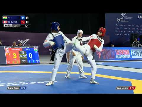 112 R64 Women  73kg IND DAS E  CAN NICHOLSON S