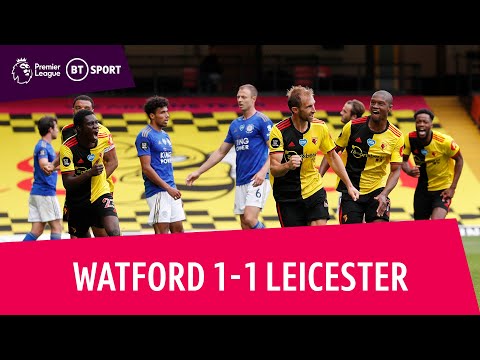 Watford v Leicester (1-1) | Premier League Highlights