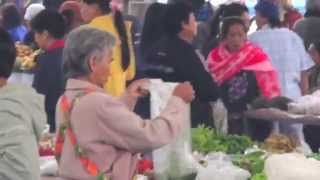 preview picture of video 'โขงเจียม KhongChiam market'