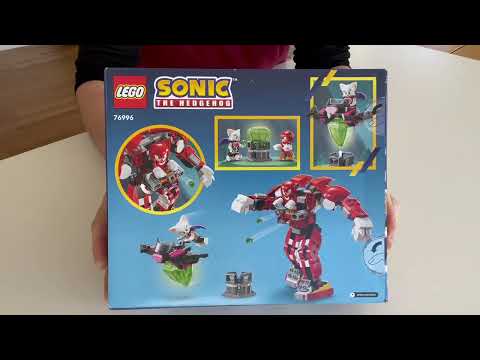 LEGO Sonic the Hedgehog Knuckles' Guardian Mech 76996 – Speed Build