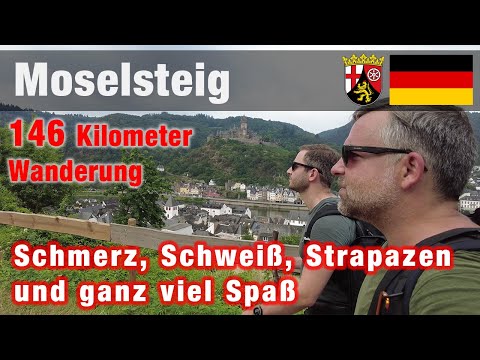 146 KILOMETER am Moselsteig wandern