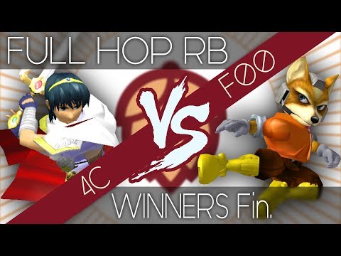 Full Hop RB - 4C (Marth) vs F00 (Fox) - WF