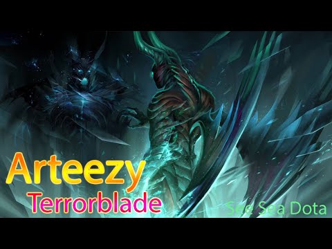 Too easy for Arteezy | Terrorblade - party of 5 owned - S&Y in 8min - Eye of Skadi 10min !!!