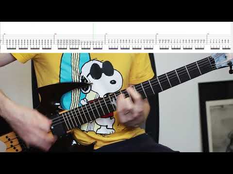 When Deathspell Omega used to be easy! The suicide curse cover | Guitar tab | Tutorial