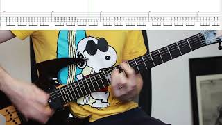 When Deathspell Omega used to be easy! The suicide curse cover | Guitar tab | Tutorial