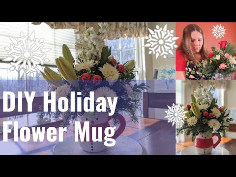 Flower Mug Arrangement