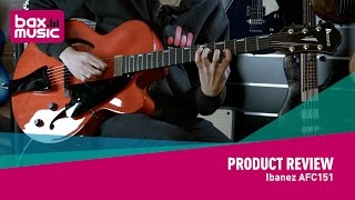 Video thumbnail for Ibanez AFC151 - NAMM 2017 (first full review) by Bax Music UK