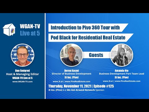 , title : '125 | WGAN-TV | Intro to Pivo 360 Tours with Pod Black for Residential Real Estate | #Matterport ALT'