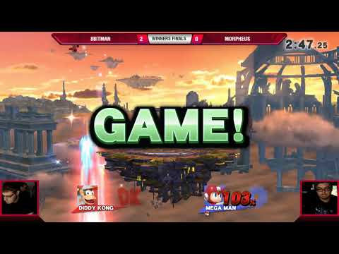 VS Weekly 4/26/18 - Winners Finals -  8BitMan (Diddy Kong) vs Morpheus (Cloud/Mega Man) - Smash 4