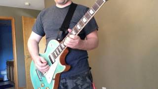 Guitar Cover (Masked Intruder - The Most Beautiful Girl) Gibson Les Paul Classic Seafoam Green 2014