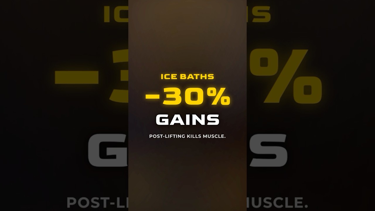 Do Ice Baths Kill Muscle Growth? What Cold Exposure Does After Lifting | Video Guide
