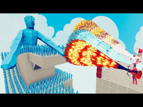 100x ICE MUMMY + 2x GIANT vs 3x EVERY GOD - Totally Accurate Battle Simulator TABS