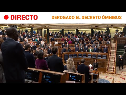 DIRECTO | PP, VOX Y JUNTS TUMBAN LA SUBIDA DE PENSIONES Y LA PRÓRROGA DEL ESCUDO SOCIAL