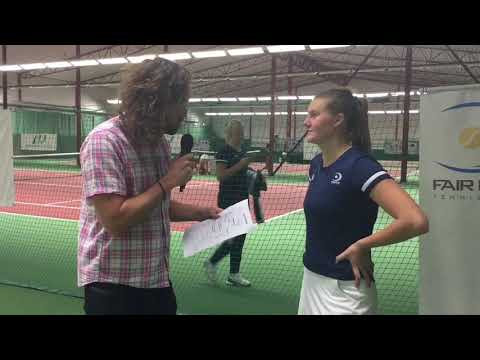 Kajsa Rinaldo Persson efter segern mot SALK