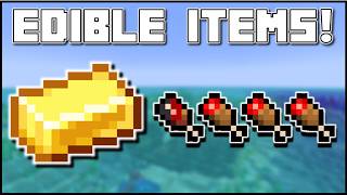 Minecraft 1.21 - How To Make Every Item Edible!