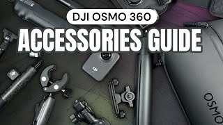 האביזרים והרכבים הטובים ביותר של DJI Osmo 360