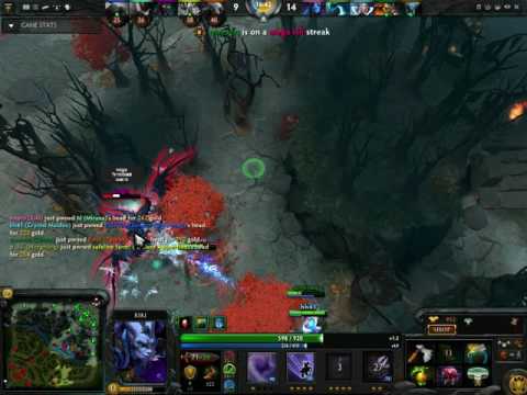 kopro riki double kill team wipe! dota2