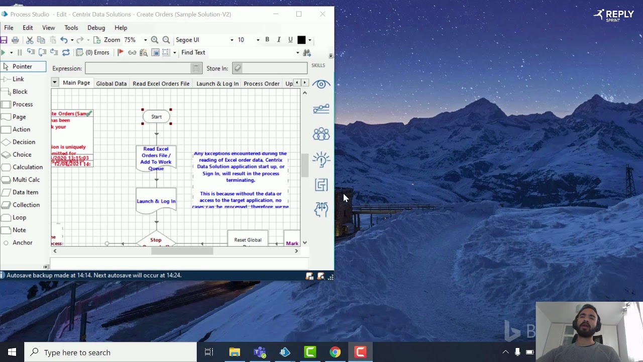 Sprint Reply - RPA Demo