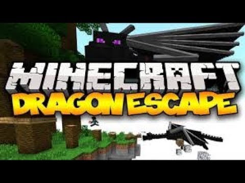 DRAGON ESCAPE REKOR!!! (Minecraft CraftRise)