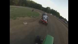 preview picture of video 'Final BP Race Race Vestaburg Kart Speedway 9/28/14'