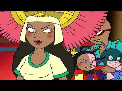 👧🏻 Mona the Vampire ❤️ Ep 233 - Sun Worshippers//Heat Wave | Cartoons for Kids | S2E33