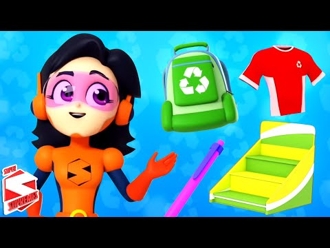 Recycling Song + More Nursery Rhymes and Educational Videos for Kids