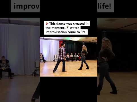 Unbelievable improvised West Coast Swing performance