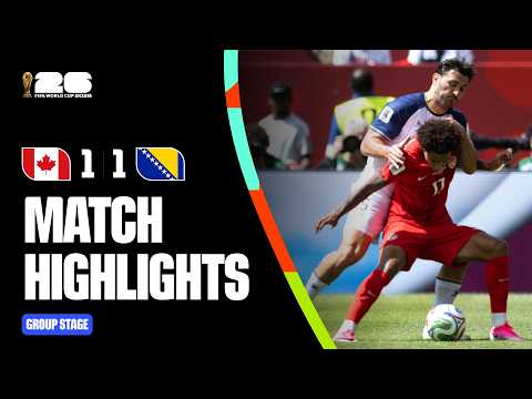 Canada 1-1 Bosnia and Herzegovina
