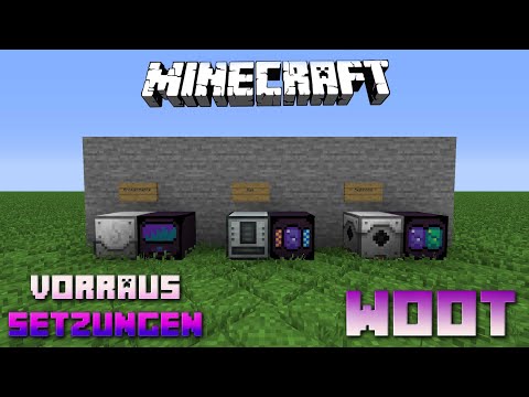 Vorraussetzungen für Woot 💠 Minecraft Woot Tutorial 💠 Deutsch / German 💠 #Minecraft