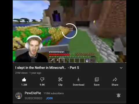 I Slept In The Nether In Minecraft Part 5