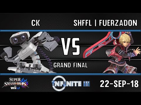 INFINITE 3 SSB4 - CK (ROB) VS SHFFL | FUERZADON (SHULK) - GRAND FINAL