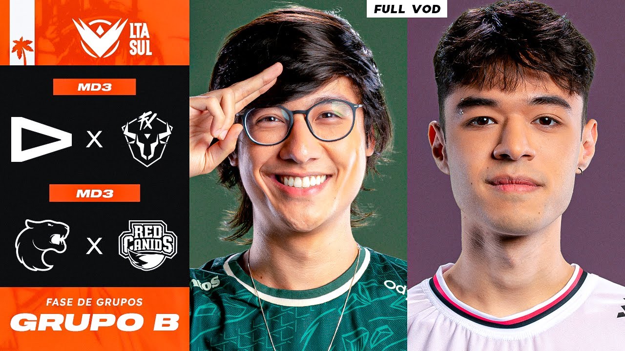 AO VIVO: LOUD x FXW7 & FUR x RED  | LTA SUL GRUPO B | #LTA Official Co-stream - Round 5