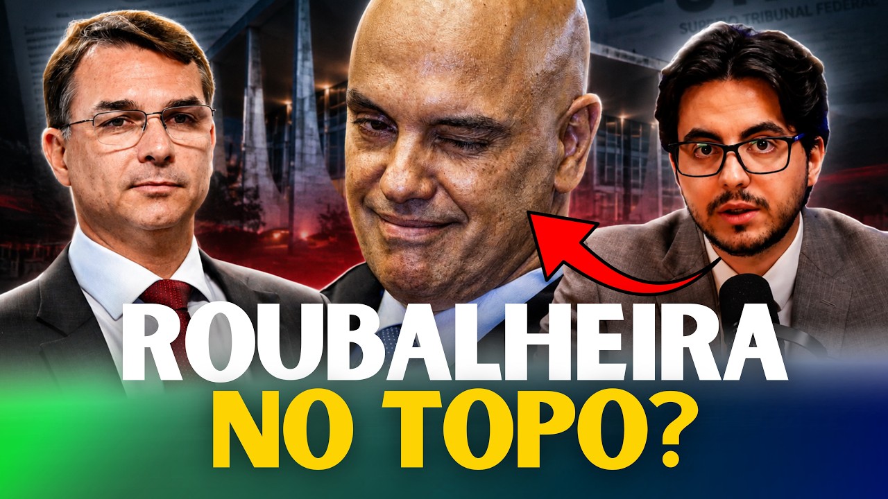 MORAES É QUESTIONADO EM CASO LIGADO À ESPOSA E FLÁVIO ELEVA O TOM CONTA JUDICIÁRIO