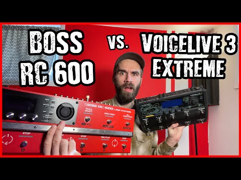 Can the Boss RC600 replace the TC Helicon Voicelive 3 Extreme?