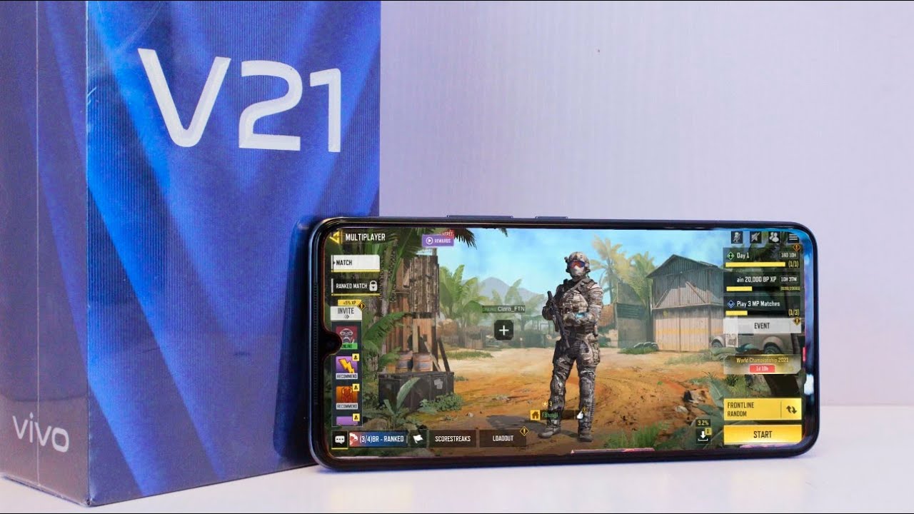 Vivo V21 5G Gaming Test Review - Mind Blowing