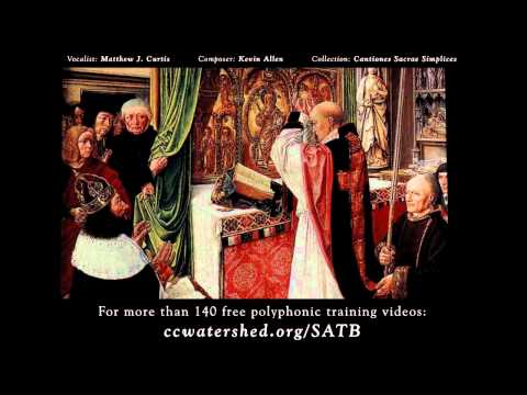 Kevin Allen • Panem de Caelo • Cantiones Sacrae Simplices