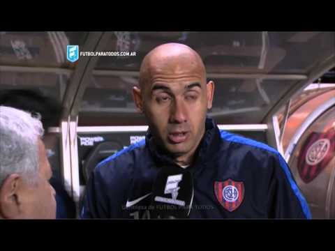 Mercier: "Pelear hasta el final". San Lorenzo 2 - Central 2. Fecha 27. Primera División 2015. FPT.