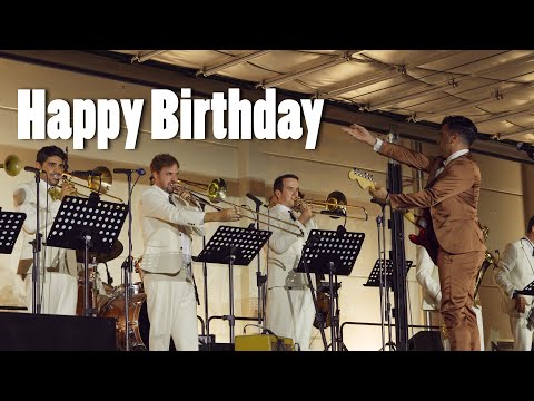 The Swingin' Cats Big Band - Happy Birthday Song | Featuring George Zervos @George_Zervos