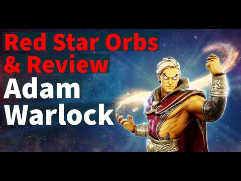 Adam Warlock Legendary! Red Star Orbs and T4 Review! Infinity Watch | Marvel Strike - Free to Play