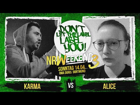 Alice vs Karma