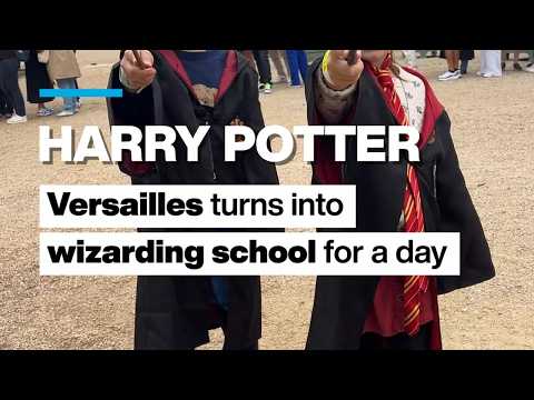 Harry Potter: Versailles turns into wizarding school for a day