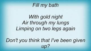 Tegan And Sara - I Take All The Blame Lyrics